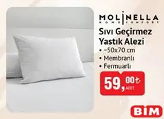 MOLİNELLA SIVI GEÇİRMEZ YASTIK ALEZİ